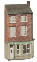 44-0221W Bachmann Scenecraft Low Relief Dispensing Chemist White